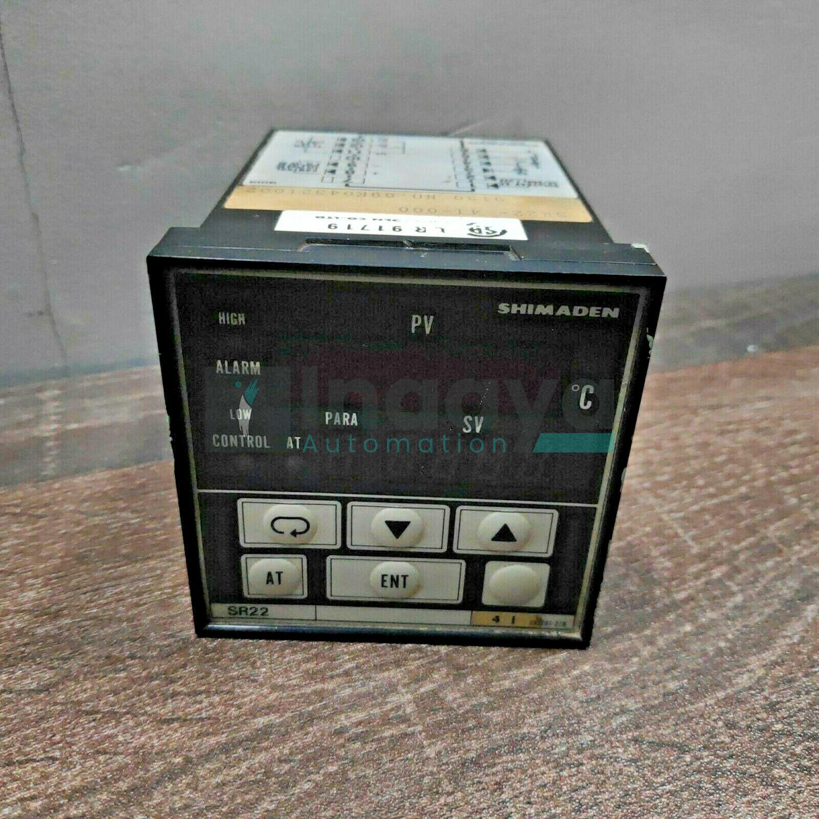 Digital Temperature Controller Sr22 | Shimaden