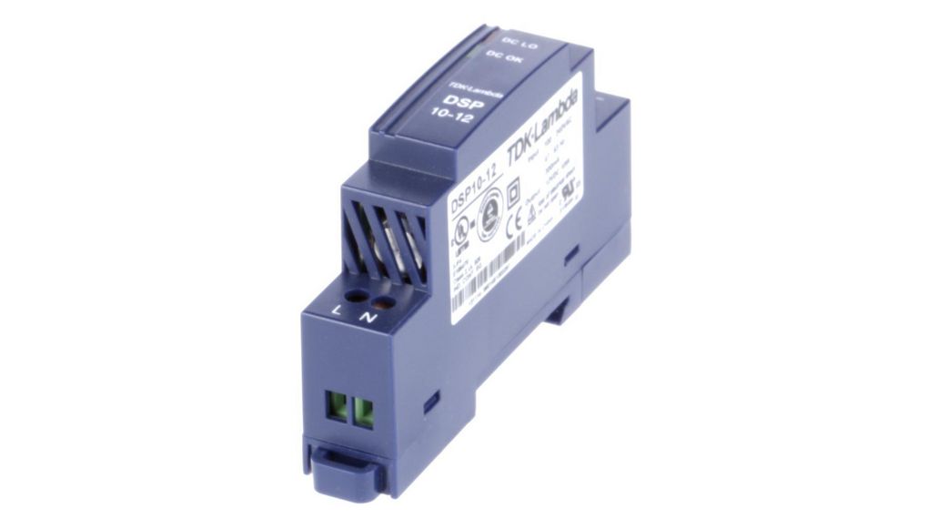 DIN Rail Power Supply DSP10-12 | TDK-Lambda Main image