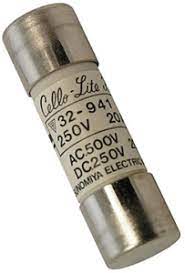 10X-Utsunomiya-Electric-JG1-Cello-lite-Fuse-3A-AC600V-Utsunomiya-Electric-New - Ram Automations