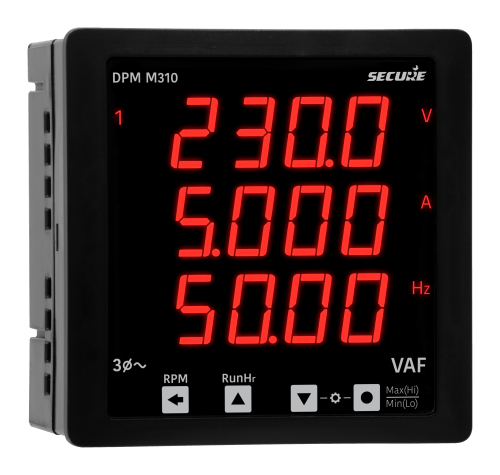 DEIF 18829/1 Panel Meter for Monitoring Voltage Levels up to 600V - Ram Automations