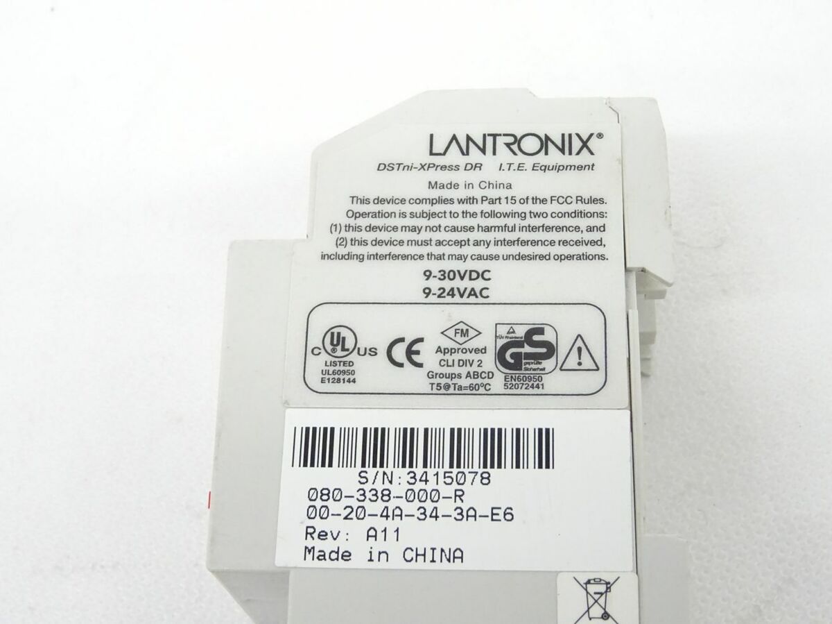 Dstni-xpress DR Device Server | Lantronix 080-338-000-R
