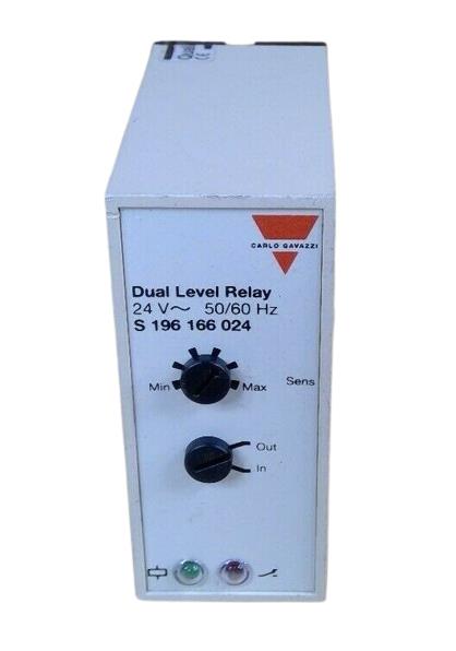 Dual Level Relay Carlo Gavazzi S 196 166 024 50 60 Hz