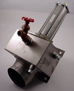Milnor A14 06500 Dump Valve Assembly - 4 Inch NTP SS-Ram Automations