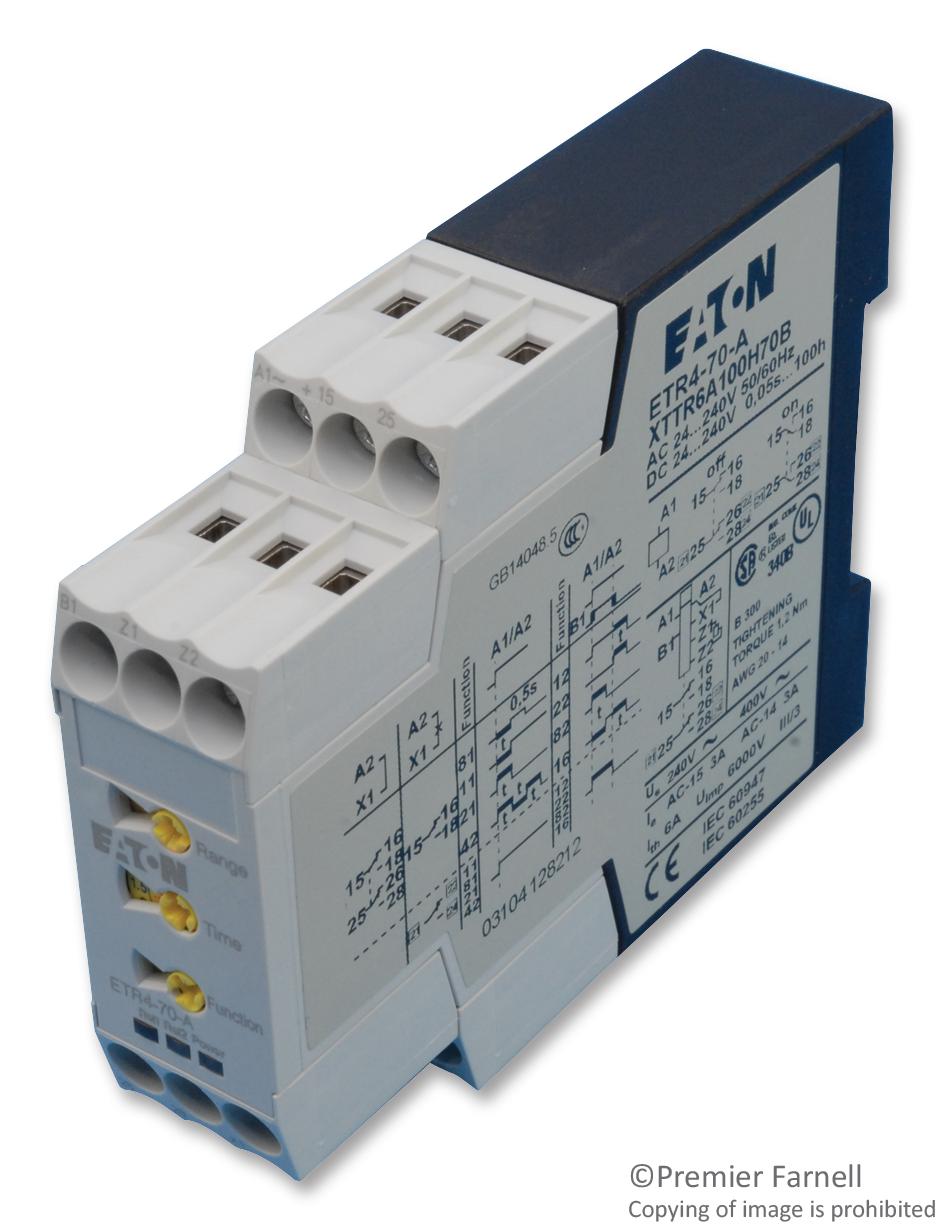 Eaton Moeller ETR4-70-A Digital Timing Relay for Precision Control