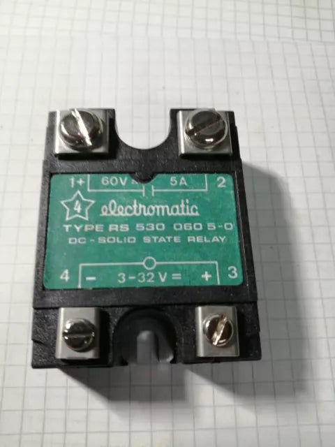 ELECTROMATIC DC-SOLID STATE RELAY RS 530 060 5-0 AG127 | ELECTROMATIC Main image