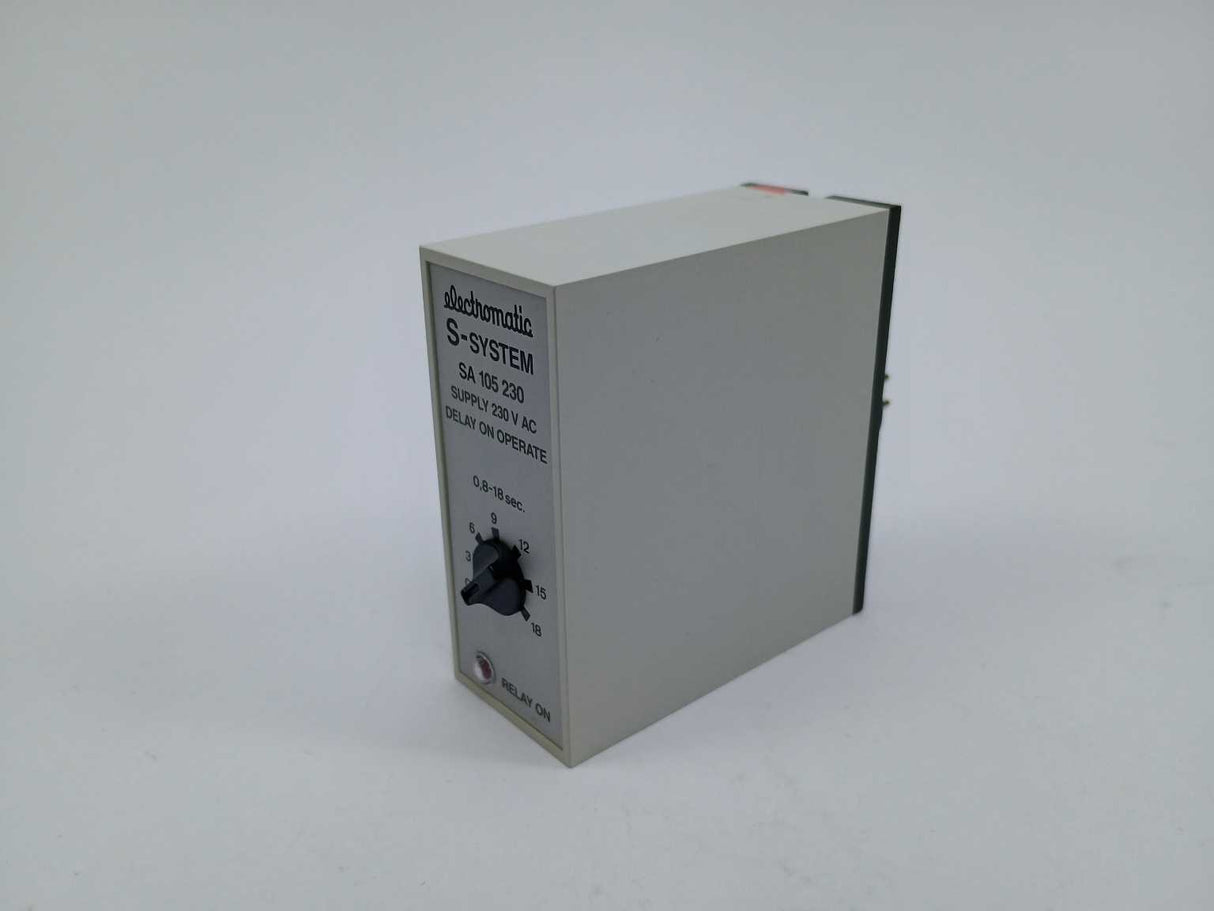 ELECTROMATIC S-SYSTEM SA Delay On Operate 230V AC AG623 | ELECTROMATIC Main image