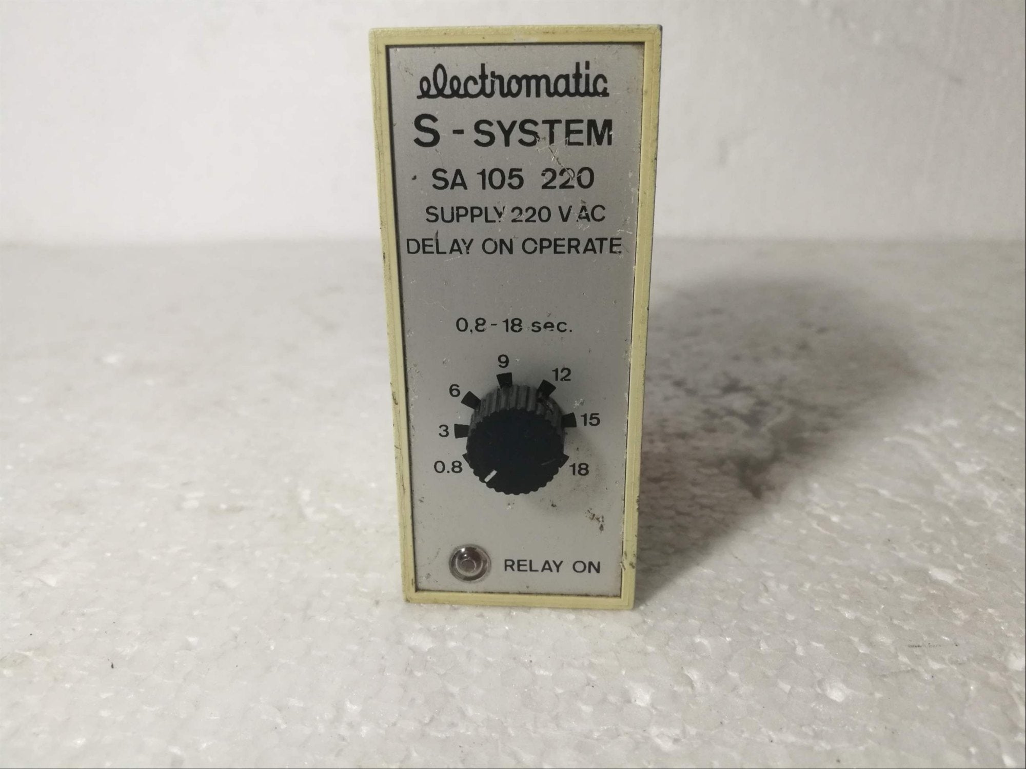 Electromatic SA 105 115 S-System Time Delay - Enhance Your System's Performance Main image