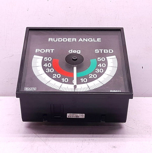 EMRI RIB511 Rudder Angle Indicator – Marine Navigation System-Ram Automations