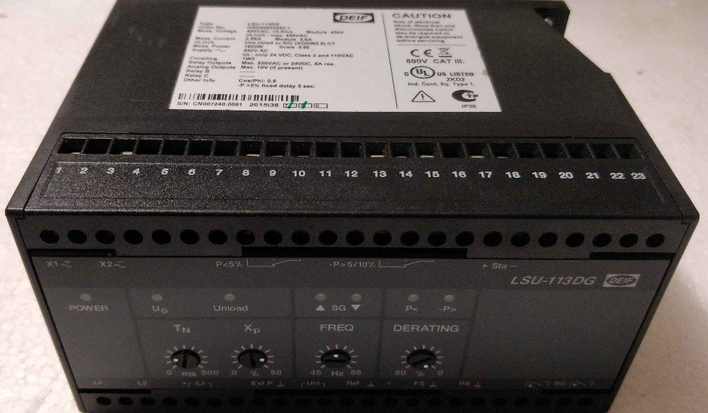 Enhance Performance with Deif LSU-113DG Load Sharing Unit