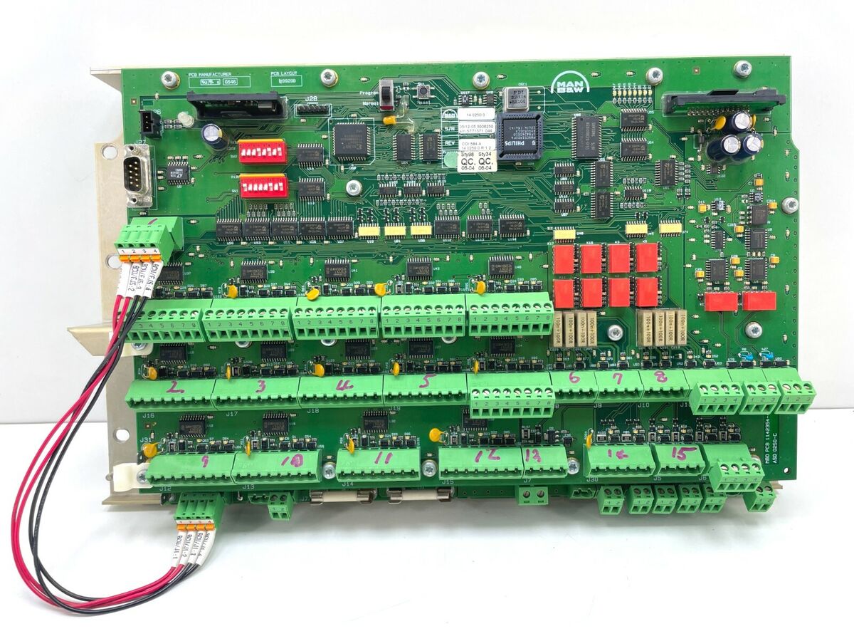 Enhance Your MAN B&W 1211636-9 Performance with a Reliable Backup Control Unit