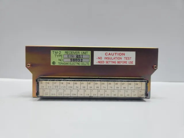 Enhanced Terasaki EIN-671 TM-2 Receiver Unit Main image