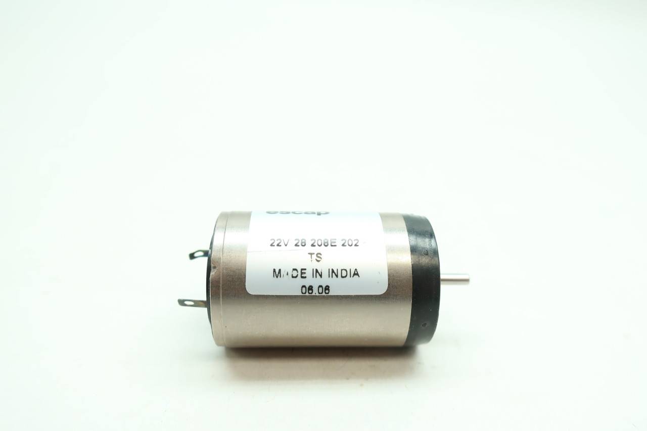 Escap 22V 28 208E 202 DC Motor | Escap Main image