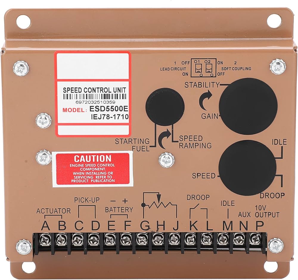 ESD5500E Generator Set Speed Control Unit