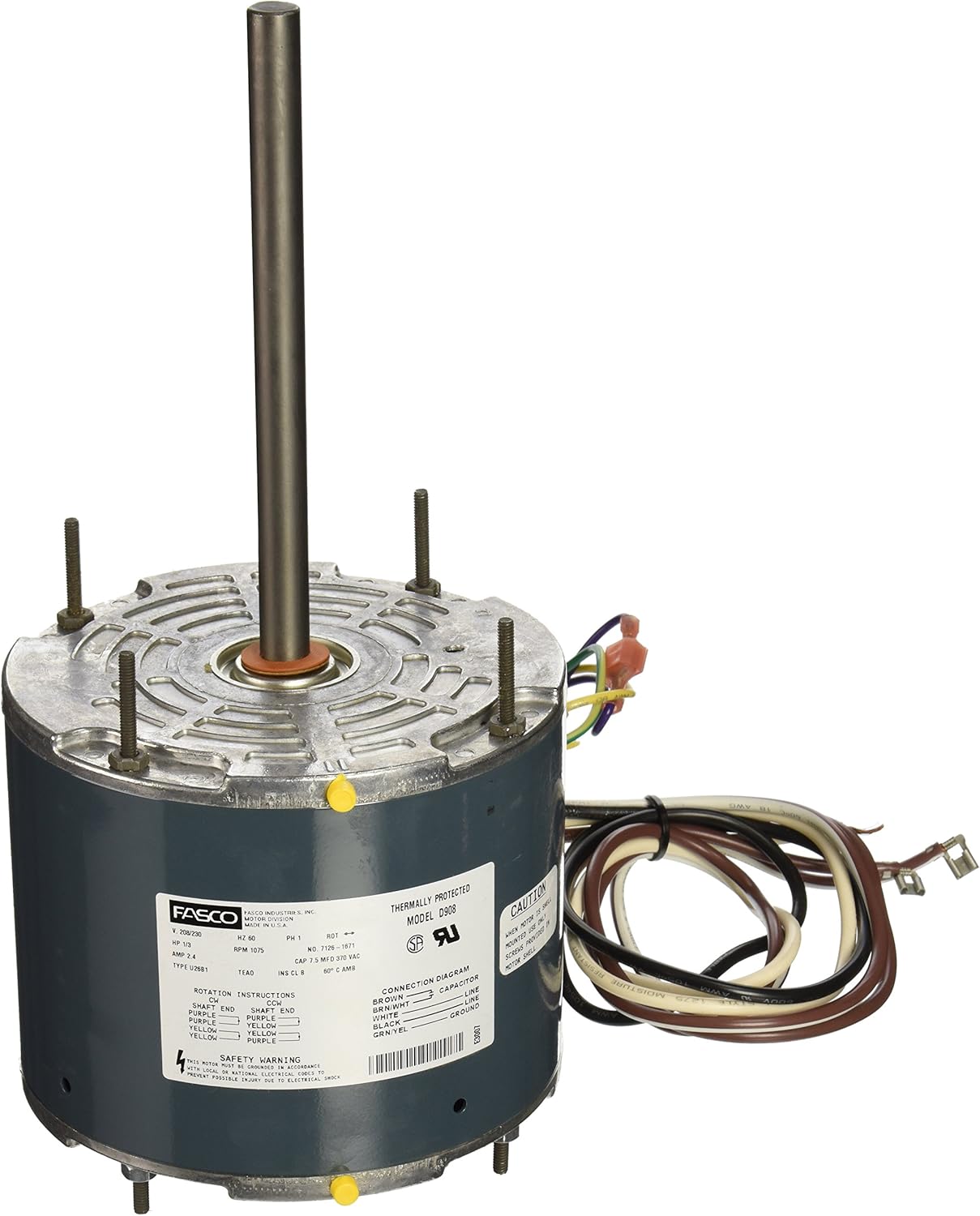 Fan Motor Fasco 71902254 | Fasco Main image