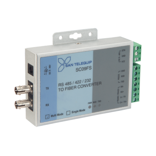 Telequip Fiber Converter SC09FSS S020 SC 24 - 9-48V DC-Ram Automations