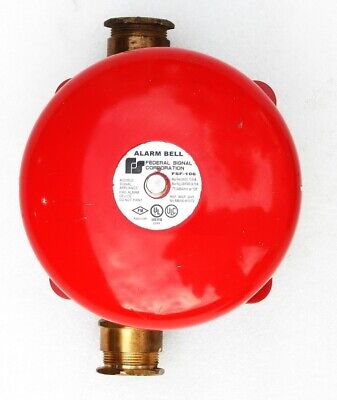 Federal Signal FSF-106 Fire Alarm Audible Signal Tone Bell-Ram Automations