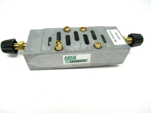 Flow Control Sandwich for Spool Valve | Asco 34600476 Joucomatic