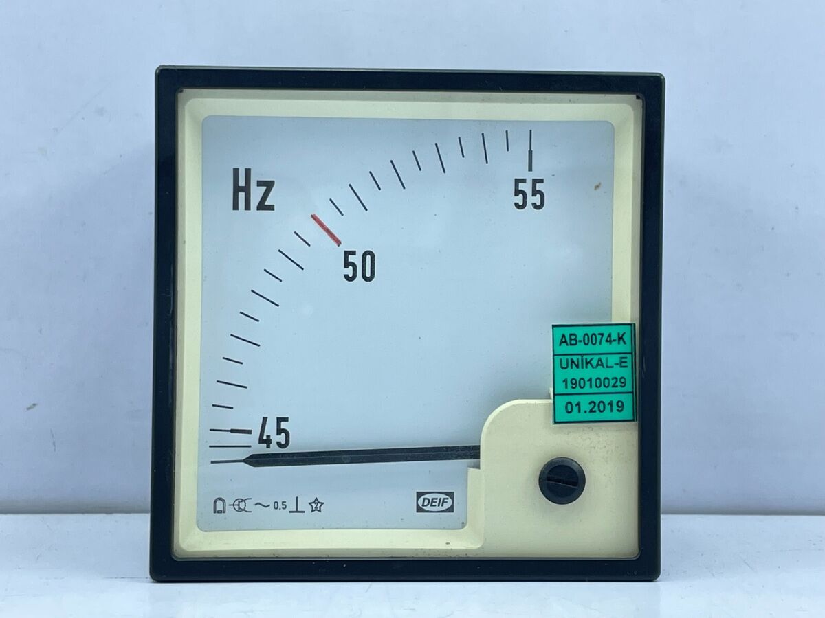 Frequency Meter Deif Fq96 X | Deif