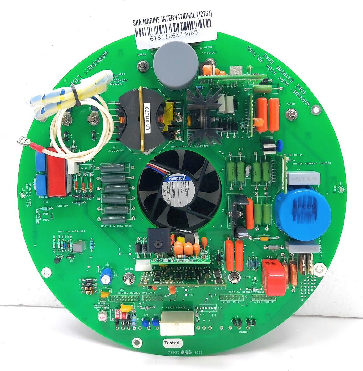 Ftp240-200 R030020P0 Pcb Card | Orga
