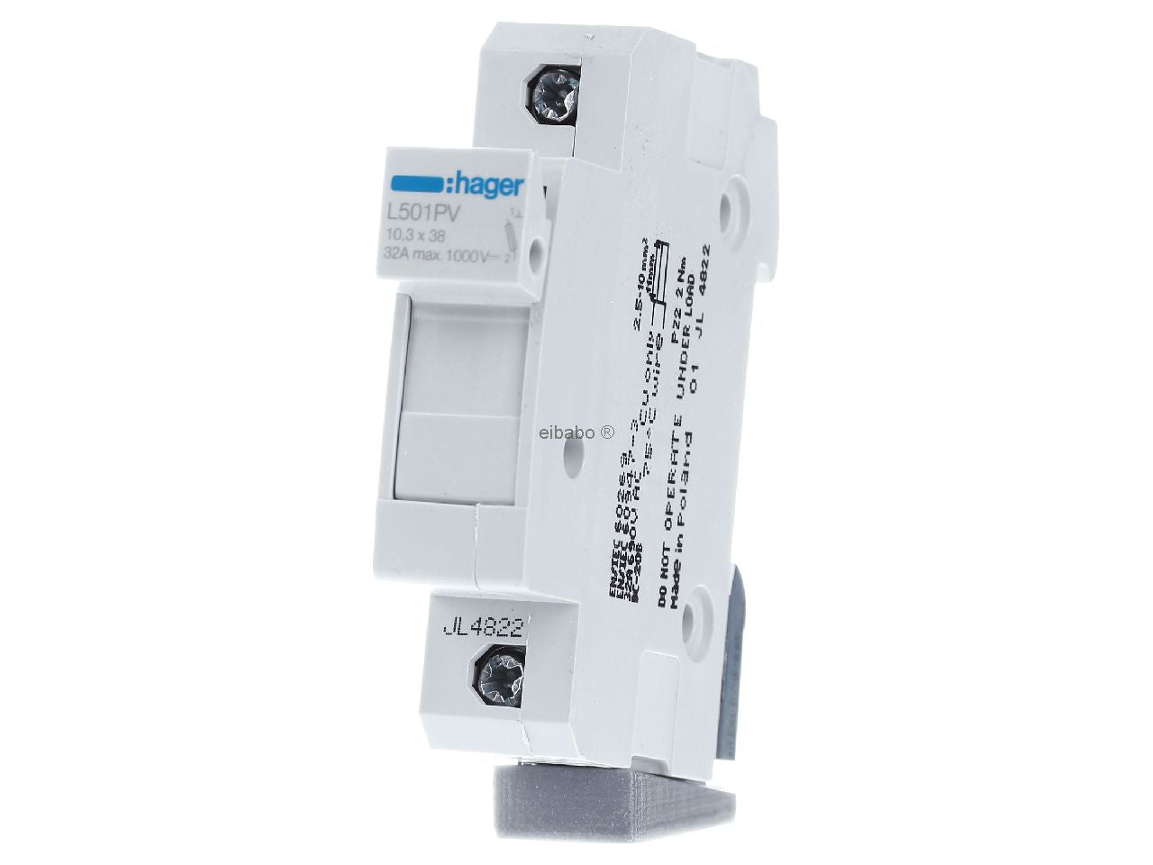 Fuse Holder L501 | Hager Main image