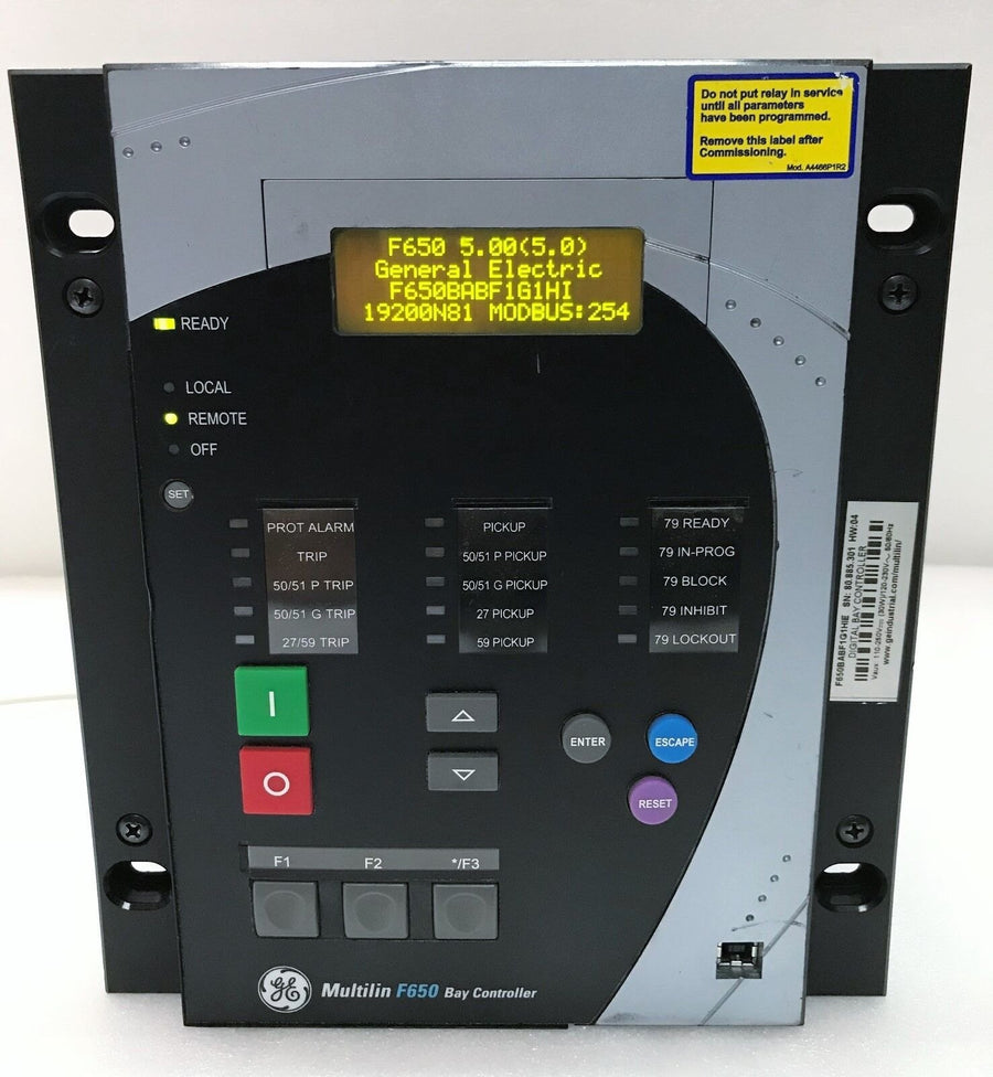 GE Multilin F650 Bay Controller - Power Management Solution-Ram Automations