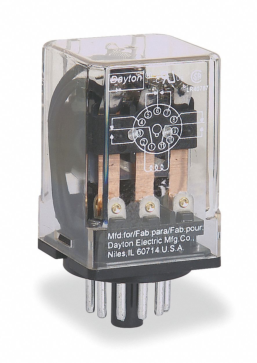 General Purpose Relay 240VAC Dayton 5YP84 Main image