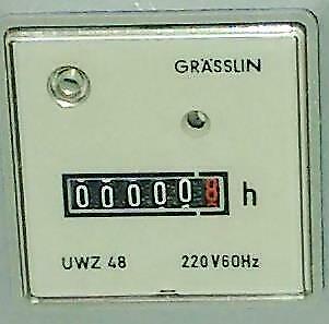 GRASSLIN UWZ 48-L Hour Counter 220-240V~60Hz AG189 | GRASSLIN
