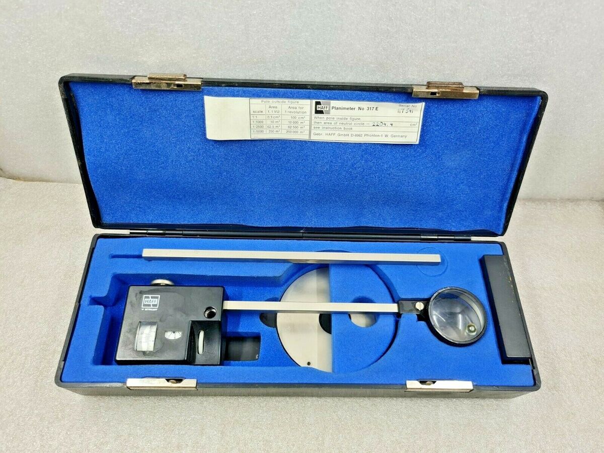 Haff 317 E Planimeter Set | Haff Main image