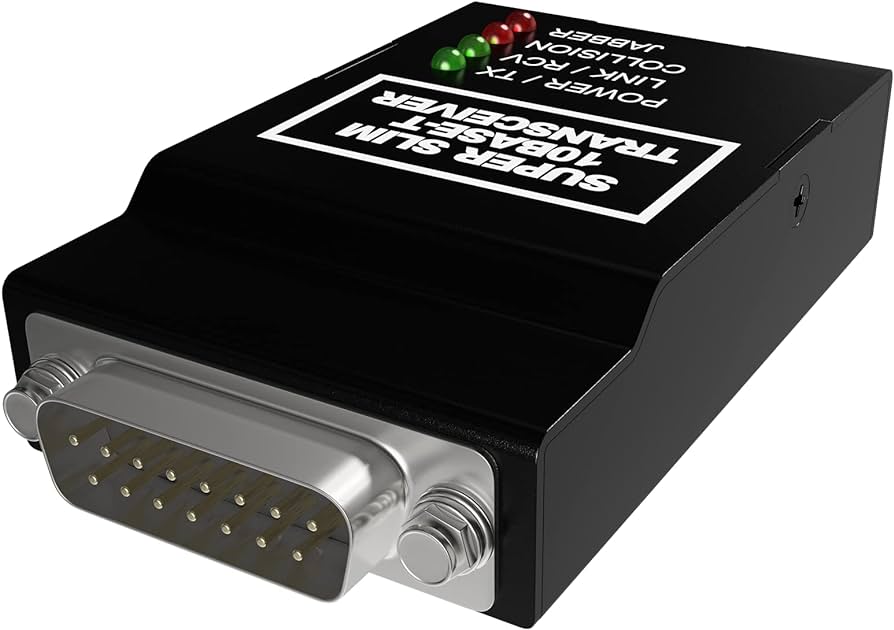 High Performance AMTECH ET-508 Ethernet Transceiver for 10BASE-T Networks Main image