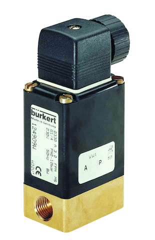 High Performance Burkert 0330 A 4,0 FKM MS Solenoid Valve for Industrial Applications Main image