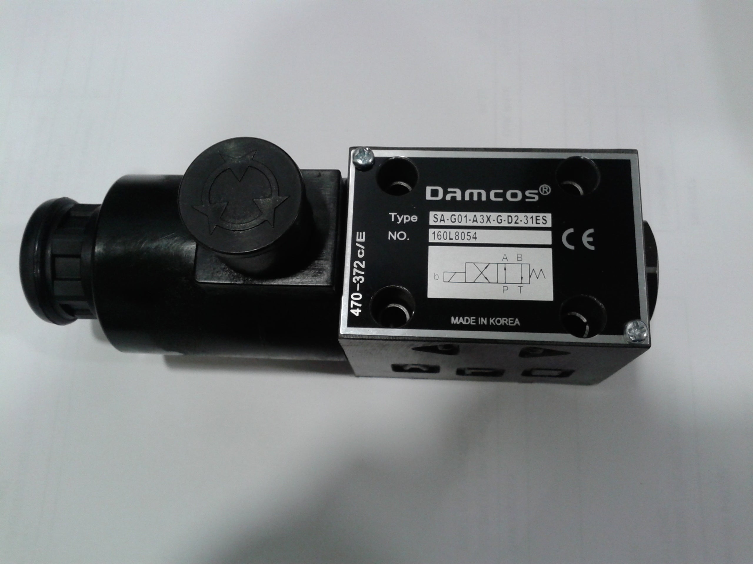 High Performance DAMCOS SA-G01-A3X-G-D2-31ES Solenoid Valve H376 Main image