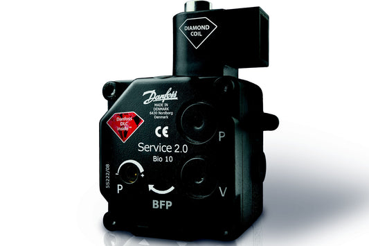 High Performance Danfoss RSH 32 070-7300 Oil Pump paired with Atlas Copco LZB22A036-11 Vane Motor