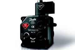 High Performance Danfoss RSH 32 070-7300 Oil Pump paired with Atlas Copco LZB22A036-11 Vane Motor