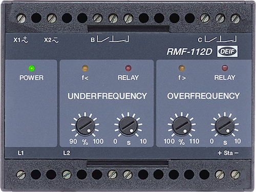 DEIF RMF112D Frequency Relay – Reliable Power System Protection-Ram Automations