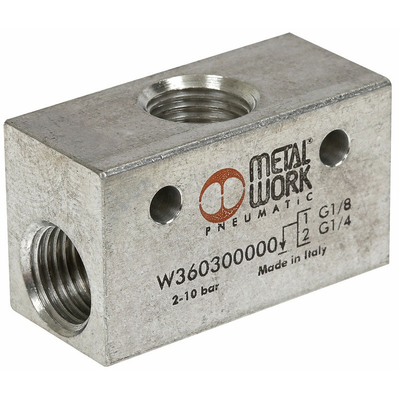 High Performance Metal Work Shuttle Valve for W360300000 and H472 Applications