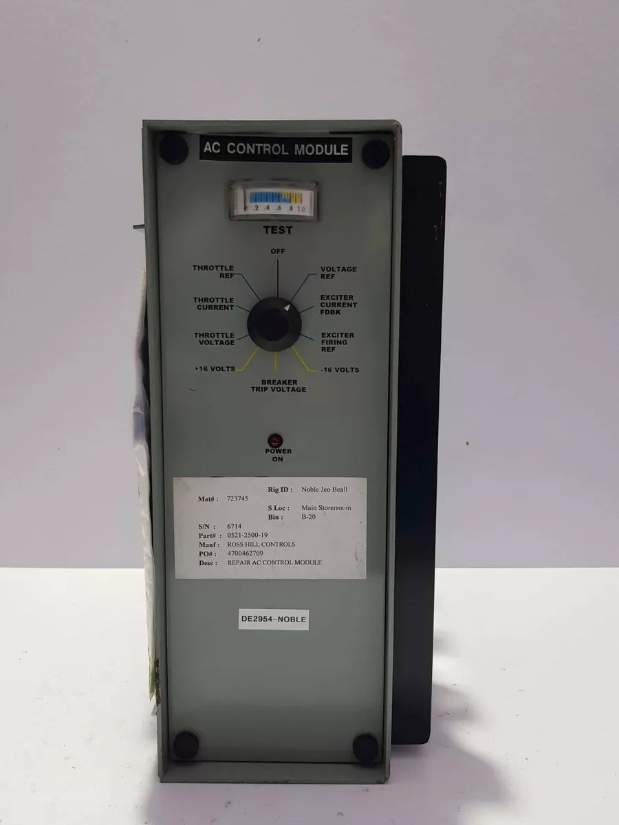 High Performance National Oilwell Varco AC Control Module 0521-2500-19 Rev.A-M Main image