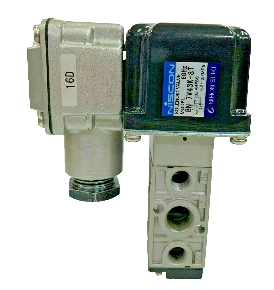 High Performance Nihon Seiki BN-7V-43GT-8 Solenoid Valve H323 Main image