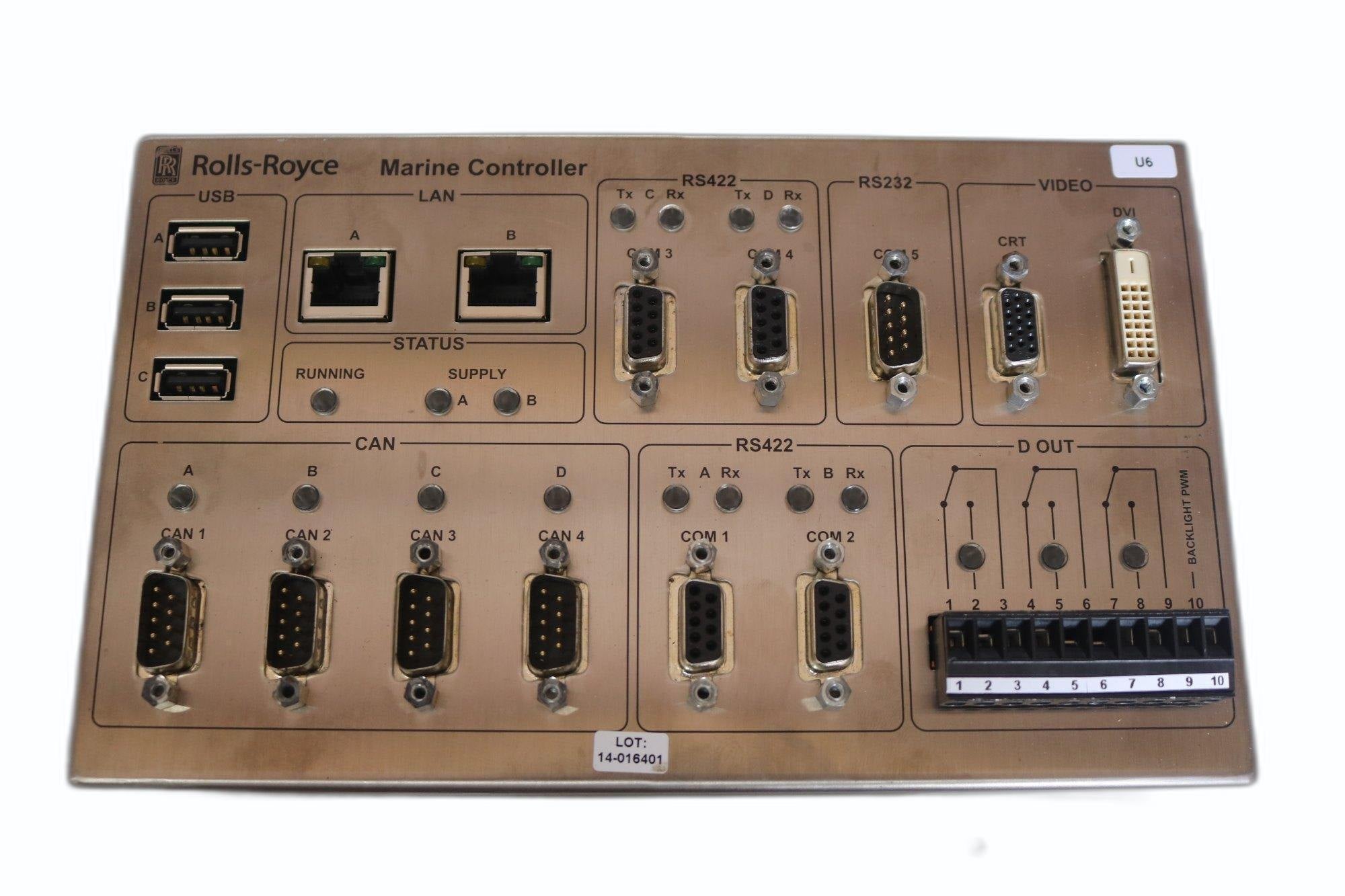 High Performance Rolls Royce Marine Controller H1103.0101
