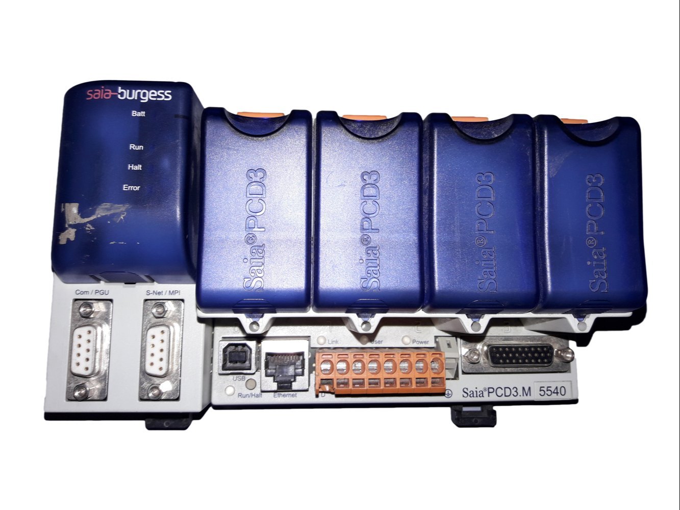 High Performance SAIA PCD2.M1 4 431 5206 0 P 10 P 11 PLC Controller