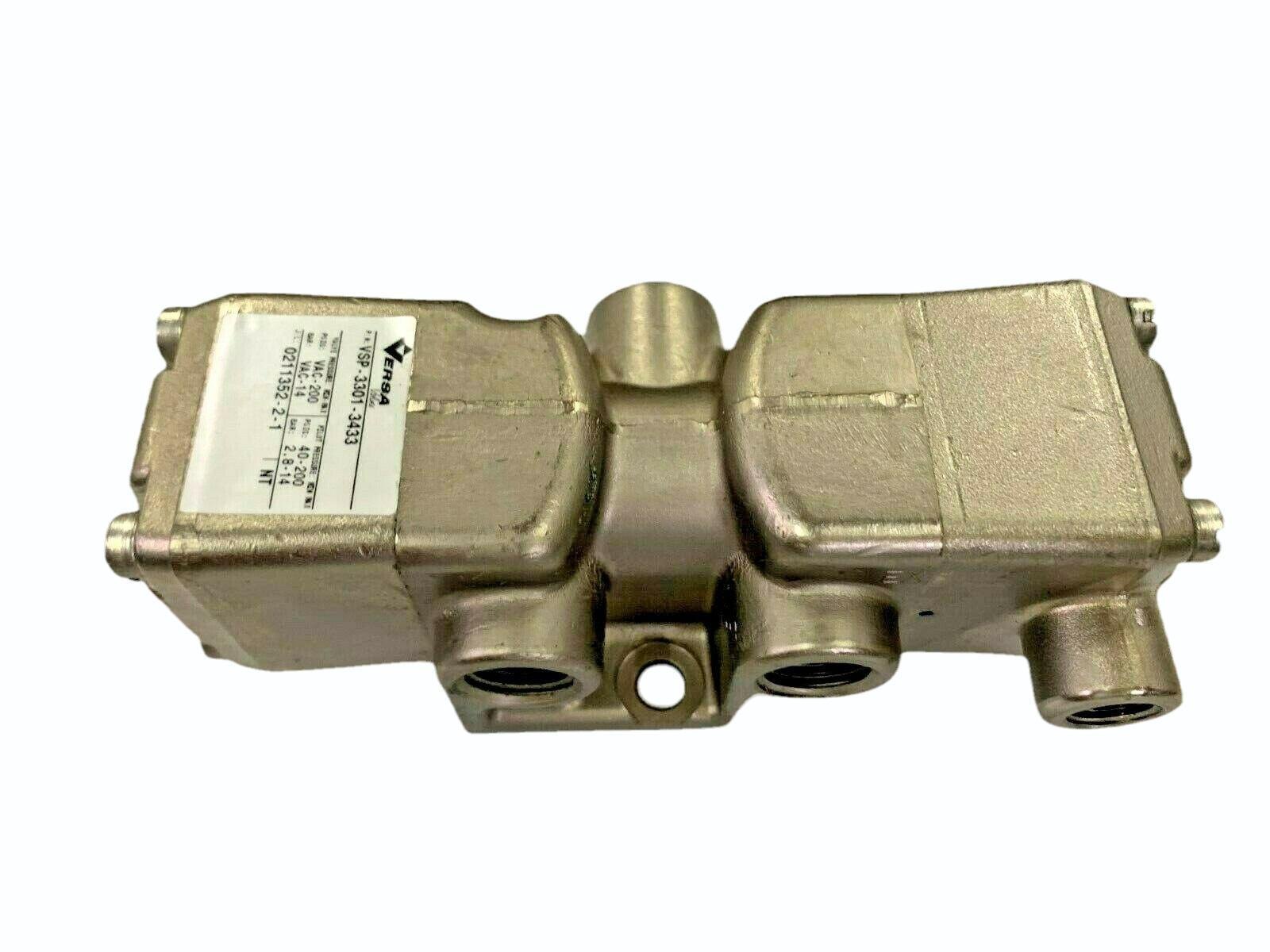 High Performance Versa ESM-3301-34-H-XMFA-D024 Pneumatic Directional Valve H563