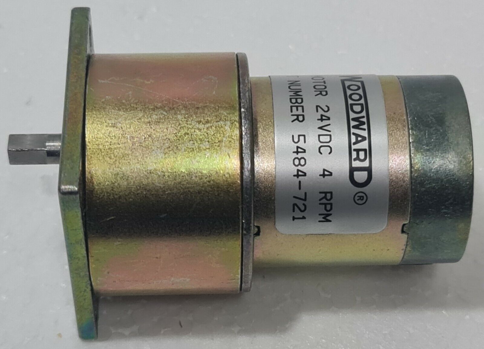 High Performance Woodward 5484-721 Motor with 24Vdc RPM