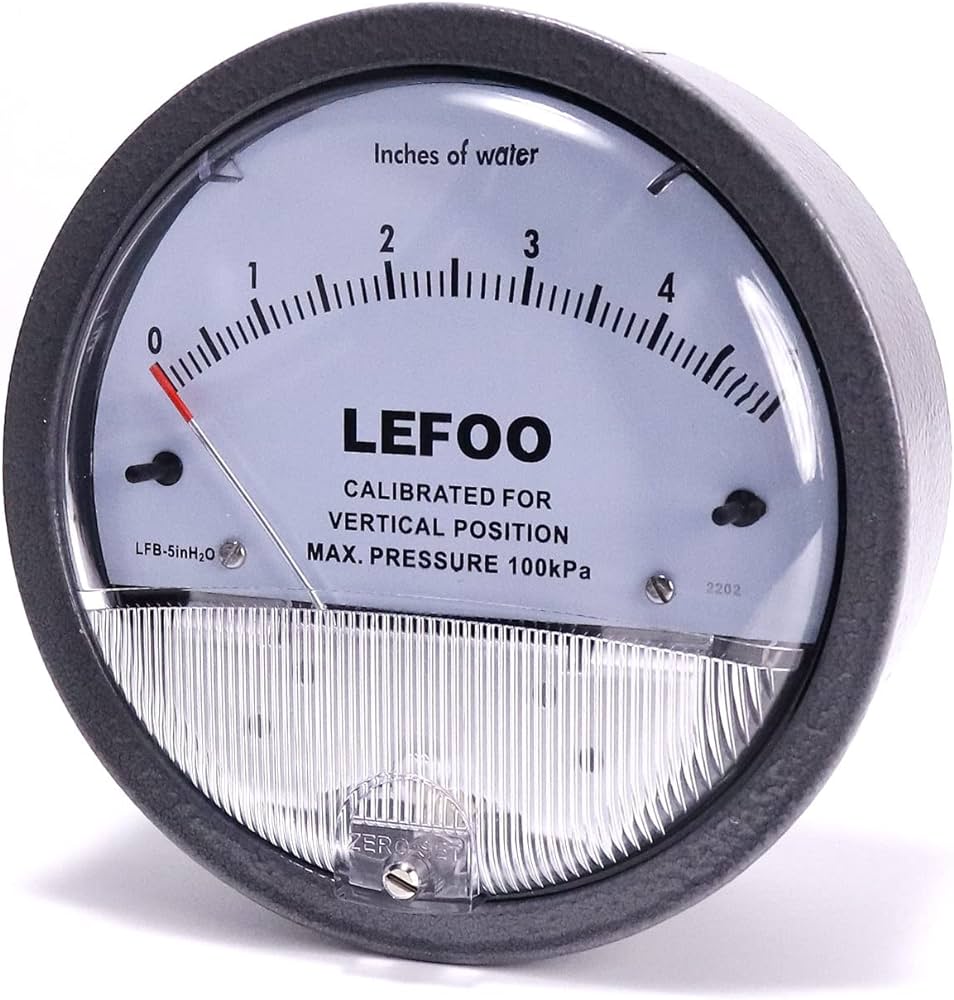 High Precision Differential Pressure Gauge for Industrial Applications - DPH200 PGA25S4LV30P H446 Main image