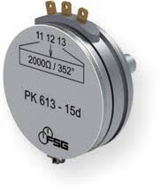 High Precision Rotary Potentiometer FSG PK 620-16 M II d