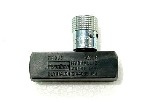 High Pressure Parker F400S Hydraulic Valve for Industrial Use