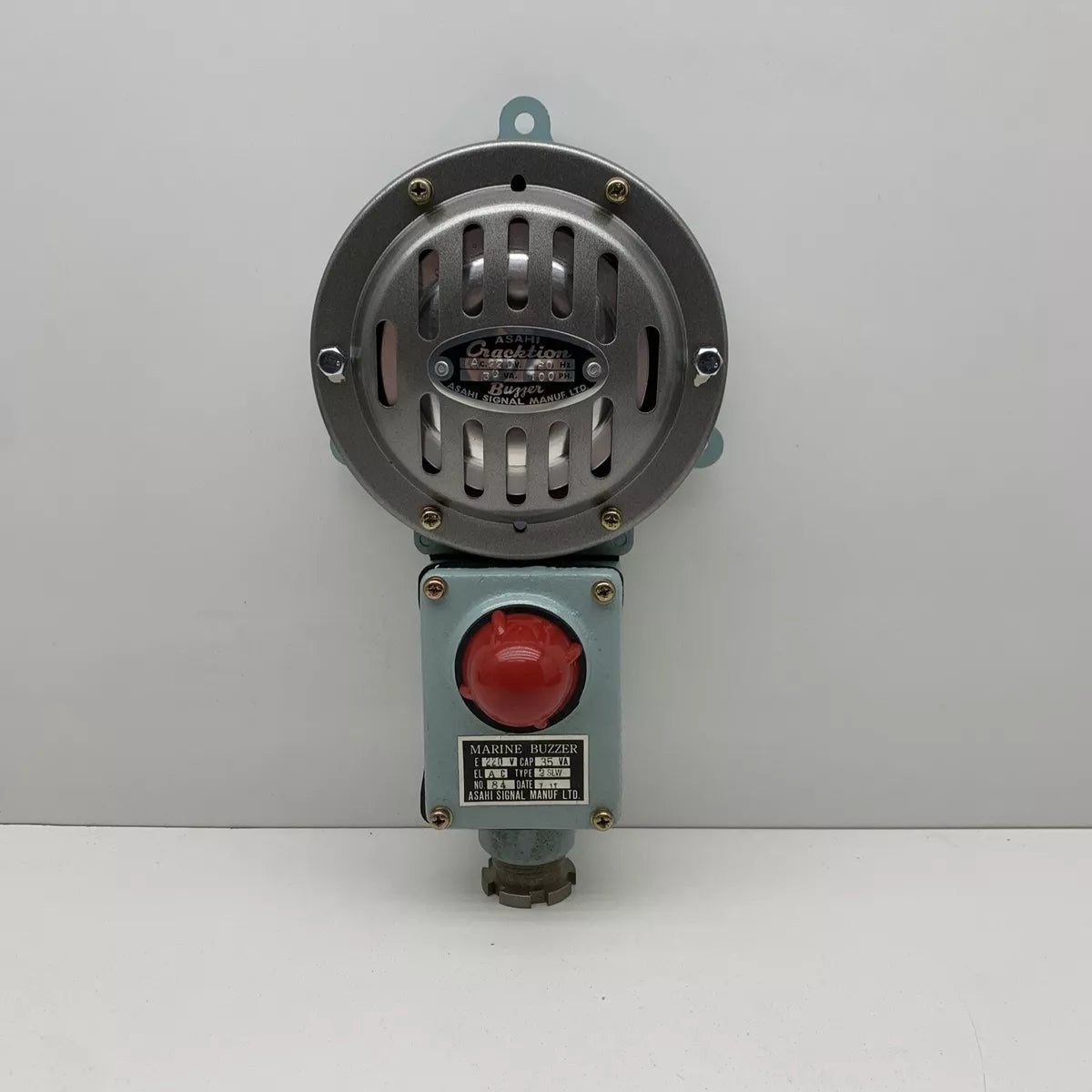 High Quality Asahi 220V 60Hz Marine Boat Buzzer