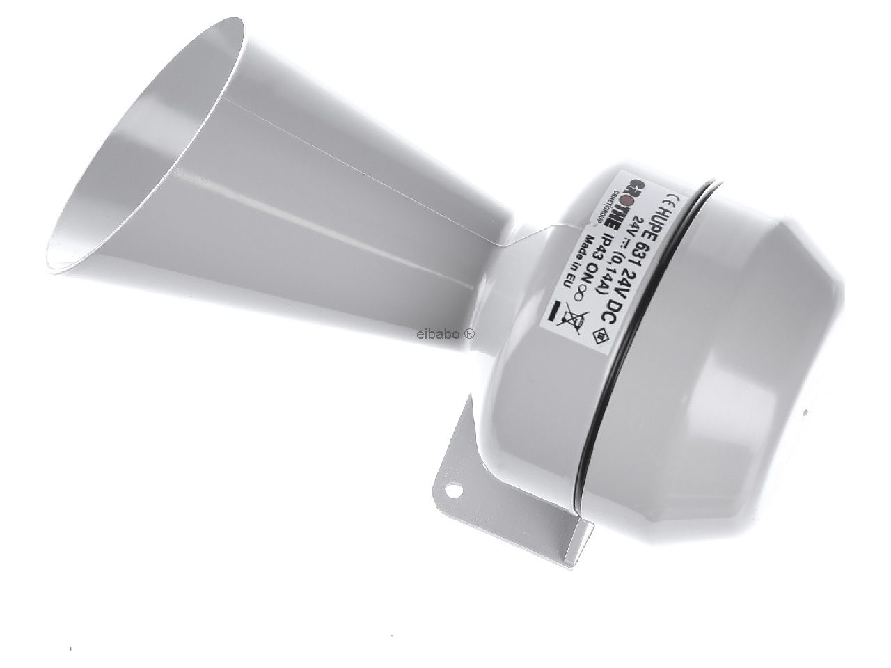 High Quality Grothe HUPE 631 24Vdc Signal Horn for Enhanced Alertness Main image