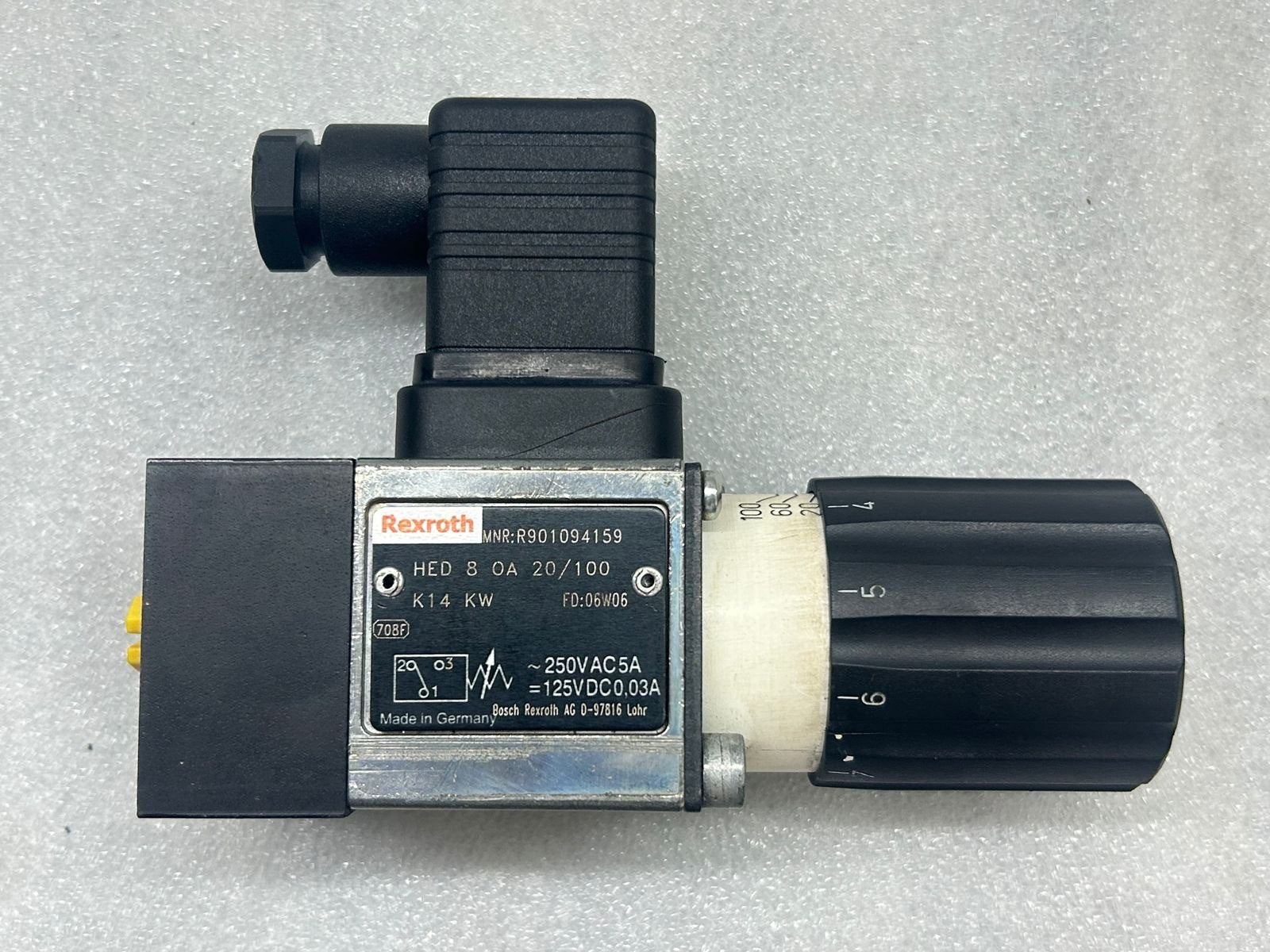 High Quality Mannesmann Rexroth 570201 HED 8 OA 11/350 Z14S Pressure Switch H320