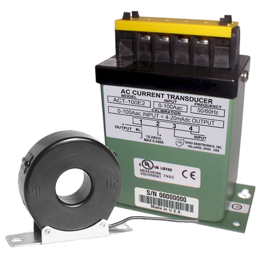 High-Quality Ohio Semitronics CT5-050E2 Current Transducer for Accurate Measurements