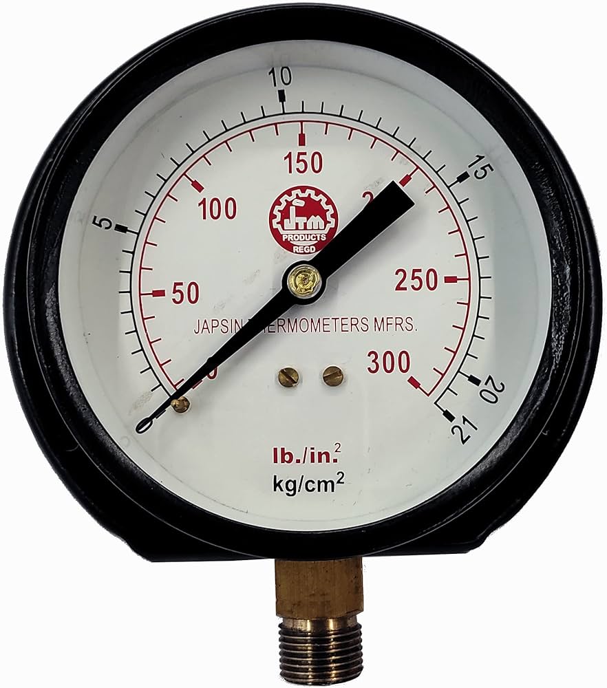 High Quality Pressure Gauge with 0-300 Rpm Range Main image