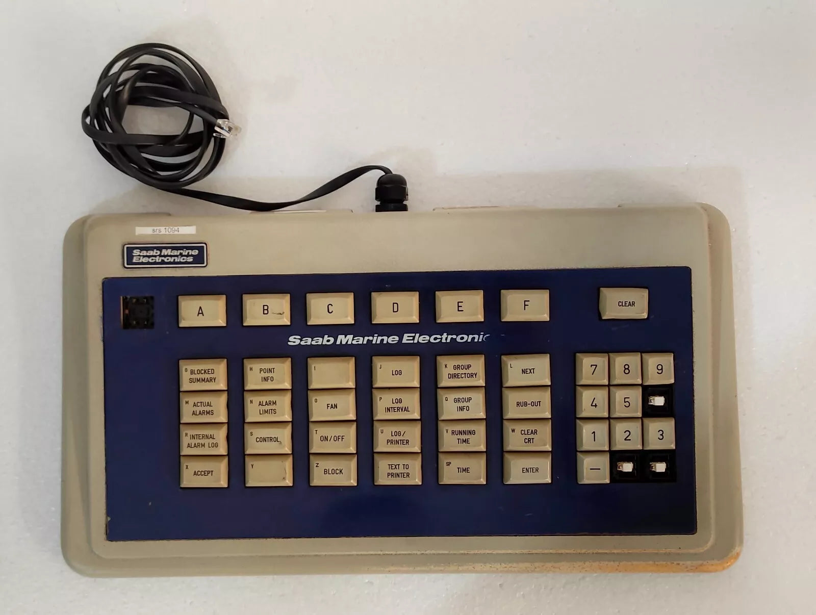High-Quality Saab Marine Stal 232 Keyboard for Smooth Typing Experience Main image